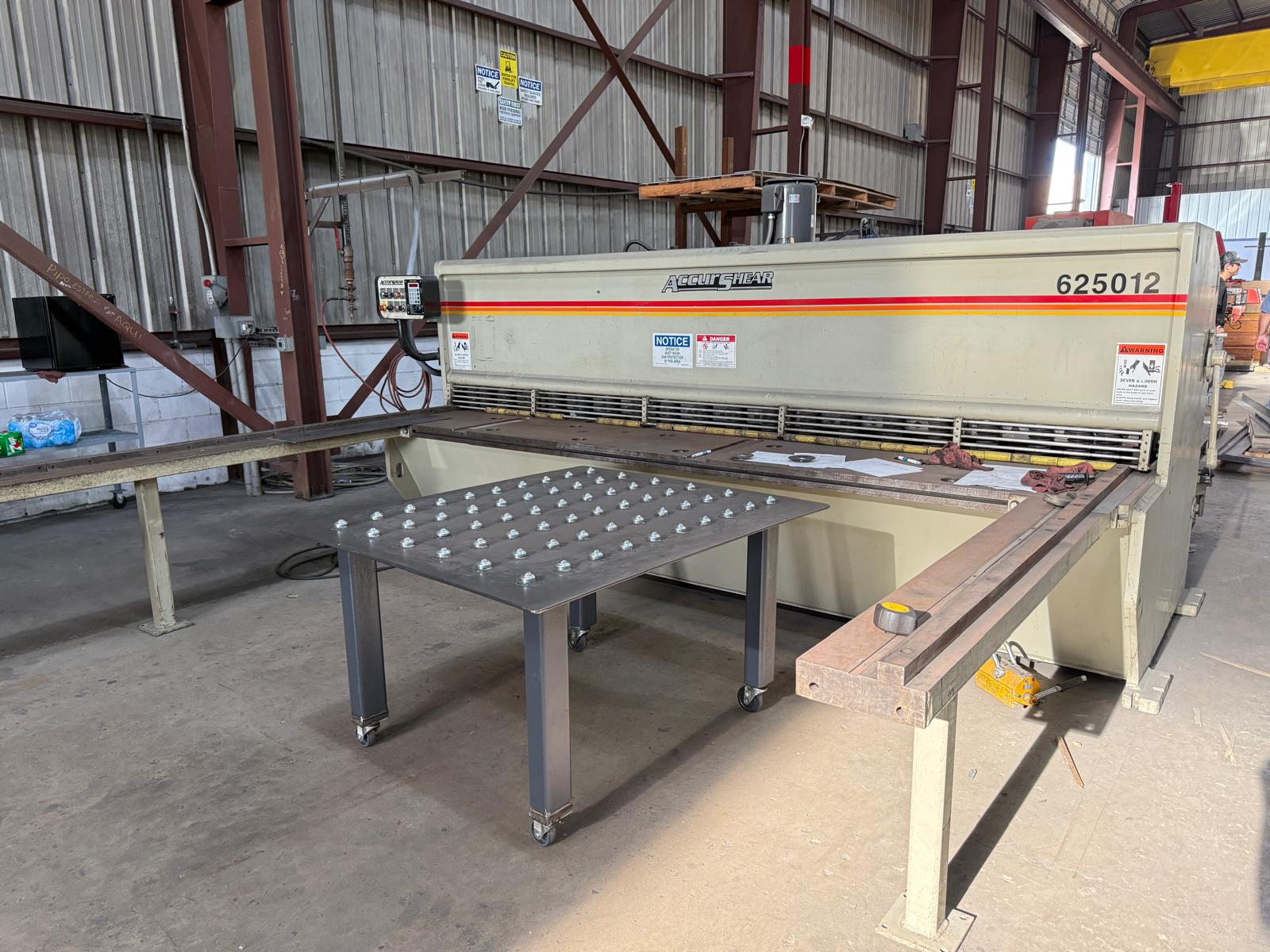 Used Accurshear for Sale – Accurshear 625012 Hydraulic Shear